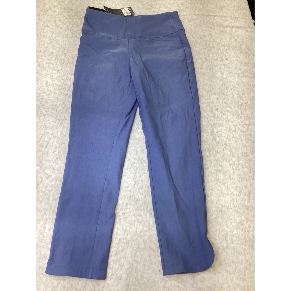 Walter Hagen Performance Women Golf Pants Blue Tapered WGAW2001 Size Small NEW